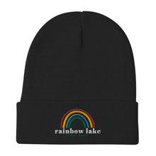 Load image into Gallery viewer, Rainbow Lake Embroidered Beanie