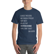 Load image into Gallery viewer, W.H. Auden Quote (white text)