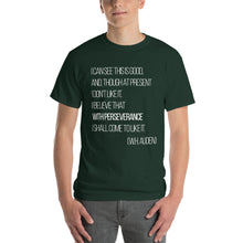 Load image into Gallery viewer, W.H. Auden Quote (white text)