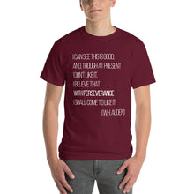 Load image into Gallery viewer, W.H. Auden Quote (white text)