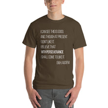 Load image into Gallery viewer, W.H. Auden Quote (white text)