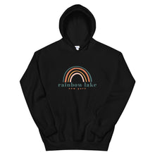 Load image into Gallery viewer, Rainbow Lake Hoodie (dark text)