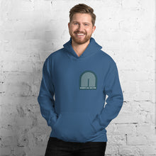 Load image into Gallery viewer, Rainbow Lake Tunnel Hoodie (chest logo)