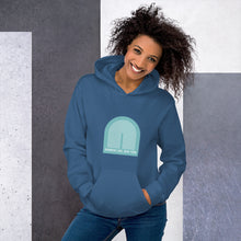Load image into Gallery viewer, Rainbow Lake Big Tunnel Unisex Hoodie