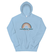 Load image into Gallery viewer, Rainbow Lake Hoodie (dark text)