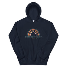 Load image into Gallery viewer, Rainbow Lake Hoodie (dark text)