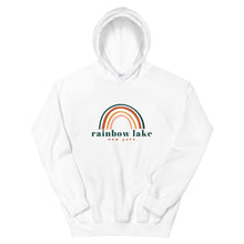 Load image into Gallery viewer, Rainbow Lake Hoodie (dark text)