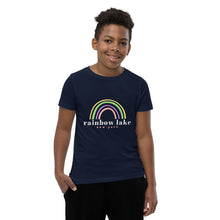 Load image into Gallery viewer, Rainbow Lake Youth Short Sleeve T-Shirt