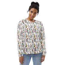 Load image into Gallery viewer, Fall Flowers Unisex Sweatshirt
