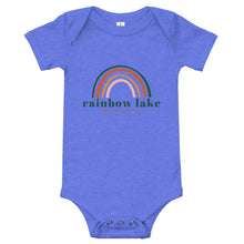 Load image into Gallery viewer, Rainbow Lake Baby short sleeve one piece
