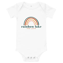 Load image into Gallery viewer, Rainbow Lake Baby short sleeve one piece
