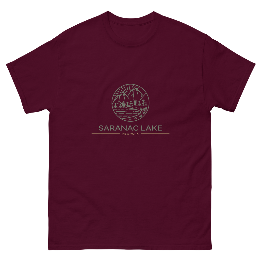 Saranac Lake T-shirt (mountain)