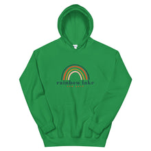 Load image into Gallery viewer, Rainbow Lake Hoodie (dark text)
