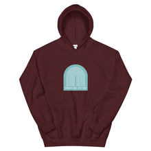 Load image into Gallery viewer, Rainbow Lake Tunnel Hoodie (large logo)
