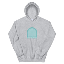 Load image into Gallery viewer, Rainbow Lake Tunnel Hoodie (large logo)
