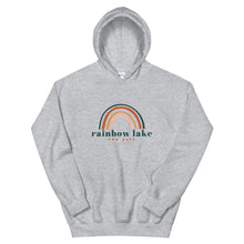 Load image into Gallery viewer, Rainbow Lake Hoodie (dark text)
