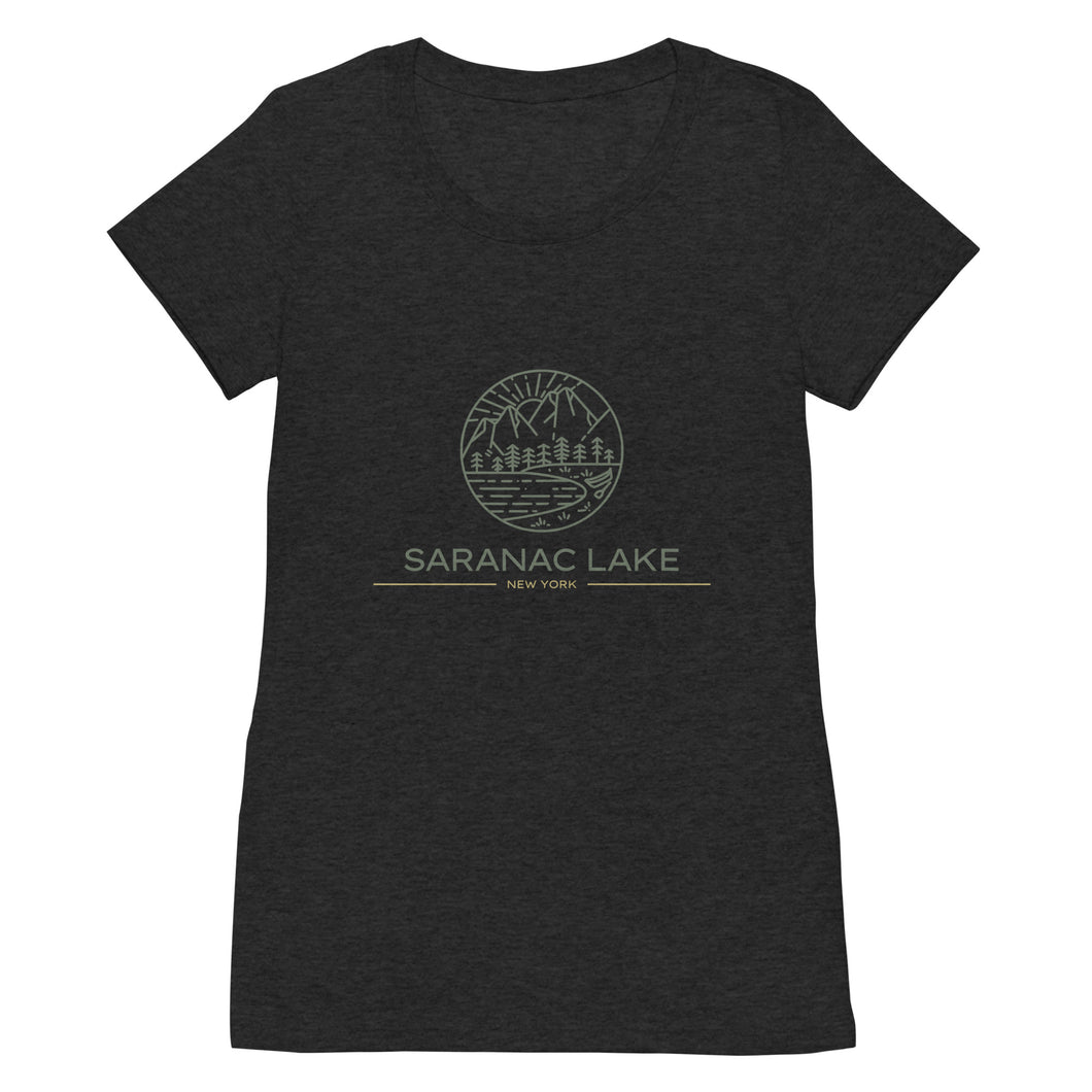 Saranac Lake Ladies' Cut short sleeve t-shirt